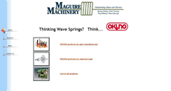 Desktop Screenshot of maguiremachinery.com
